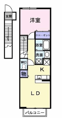 アルコバレーノIIの物件間取画像